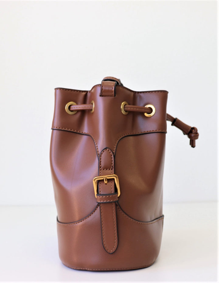 Brown Bucket Bag