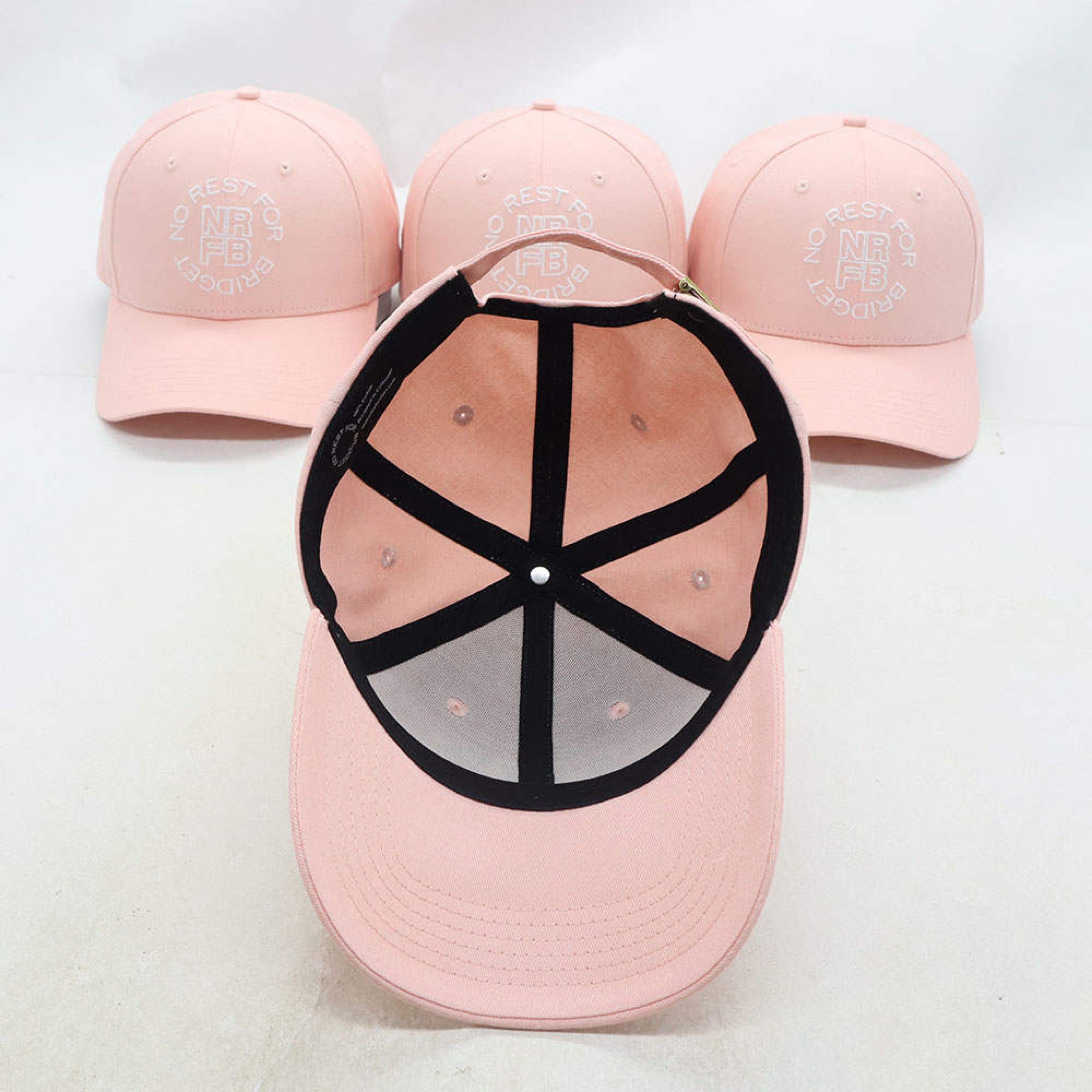 NRFB Limited Edition Baseball Cap in Pink – No Rest For Bridget